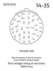 8STA014-35SA contact arrangement 14-35