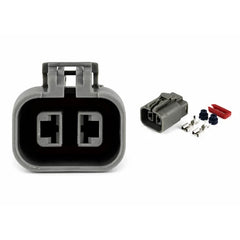 Nissan / Mazda Fuel Pump Connector 2 Pin, Yazaki 58W-2S-1