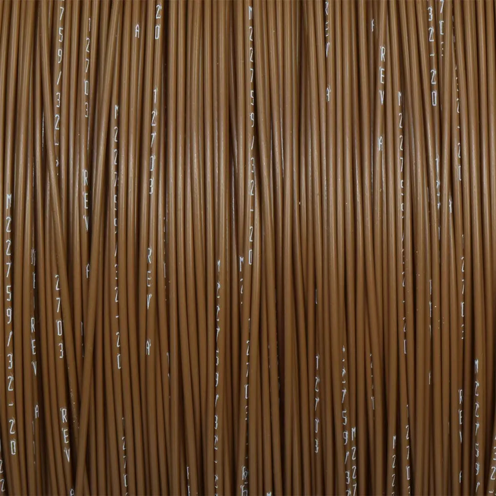 BROWN WIRE TEFZEL 18 AWG