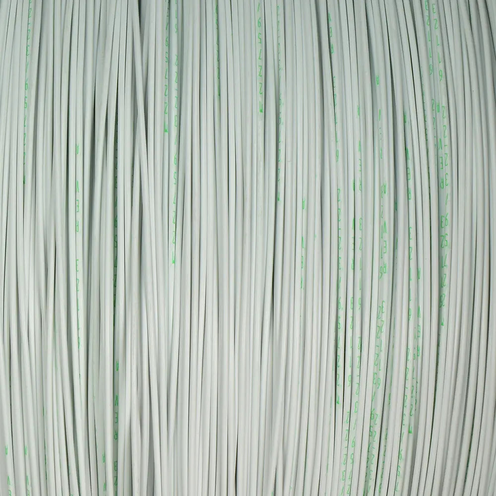 WHITE WIRE TEFZEL 14 AWG