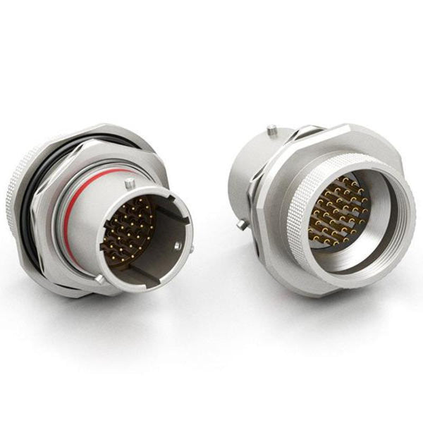 Souriau 8STA7Y14-97PN-022 12 contact size 14 jam nut solder cup hermetic connector | 12Volt Motorsports