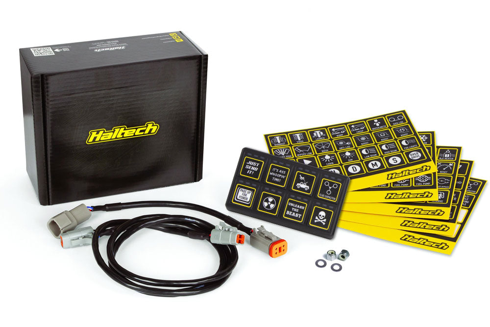 Haltech CAN Keypad 8 button (2x4) | 12Volt Motorsports
