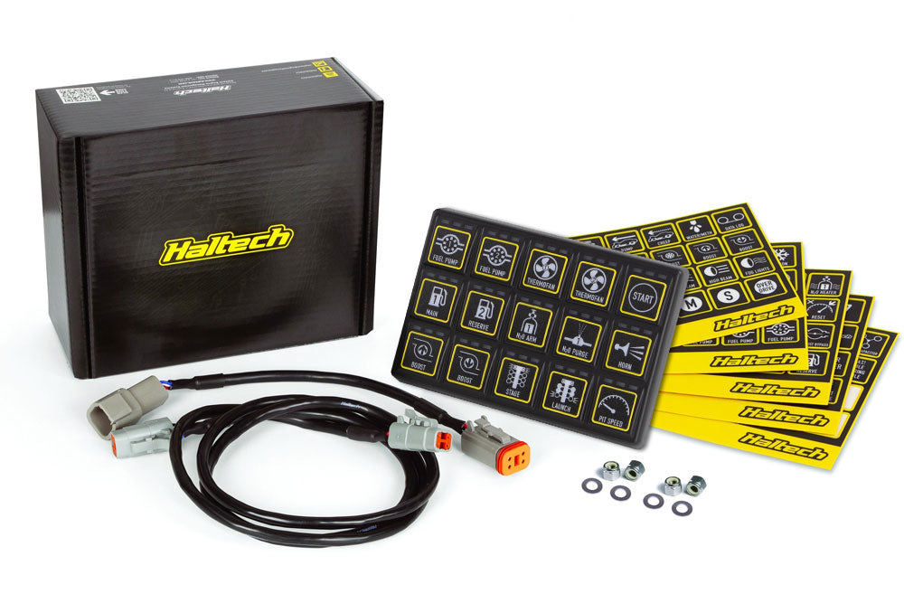 Haltech CAN Keypad 15 button (3x5) | 12Volt Motorsports
