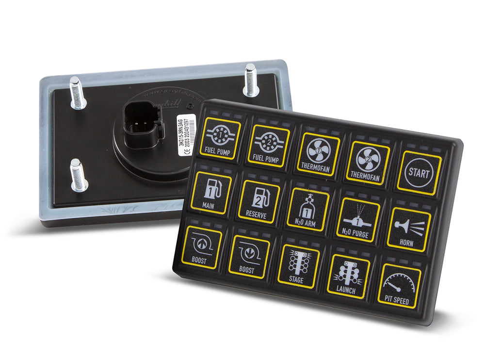 Haltech CAN Keypad 15 button (3x5) | 12Volt Motorsports