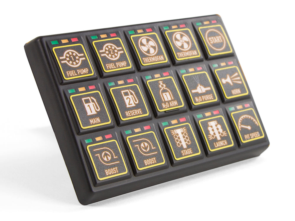 Haltech CAN Keypad 15 button (3x5) | 12Volt Motorsports