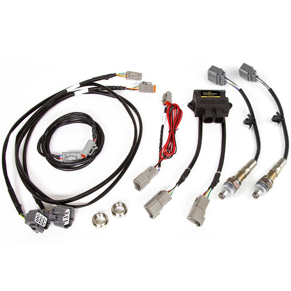Haltech WB2 NTK - Dual Channel CAN O2 Wideband Controller Kit Length: 1.2M (4ft)