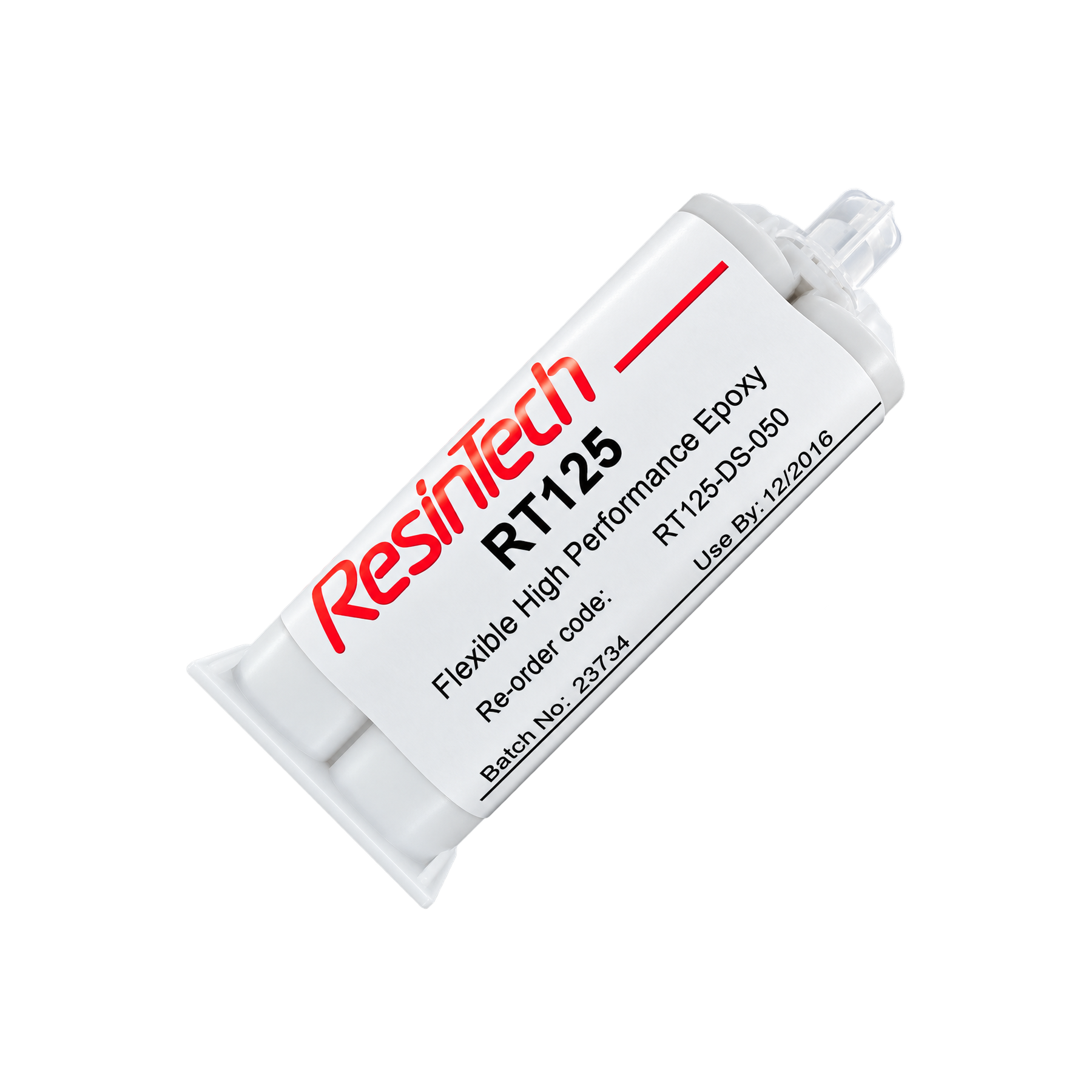 ResinTech RT125 Epoxy Adhesive, 50ml Cartridge for Boots & DR25
