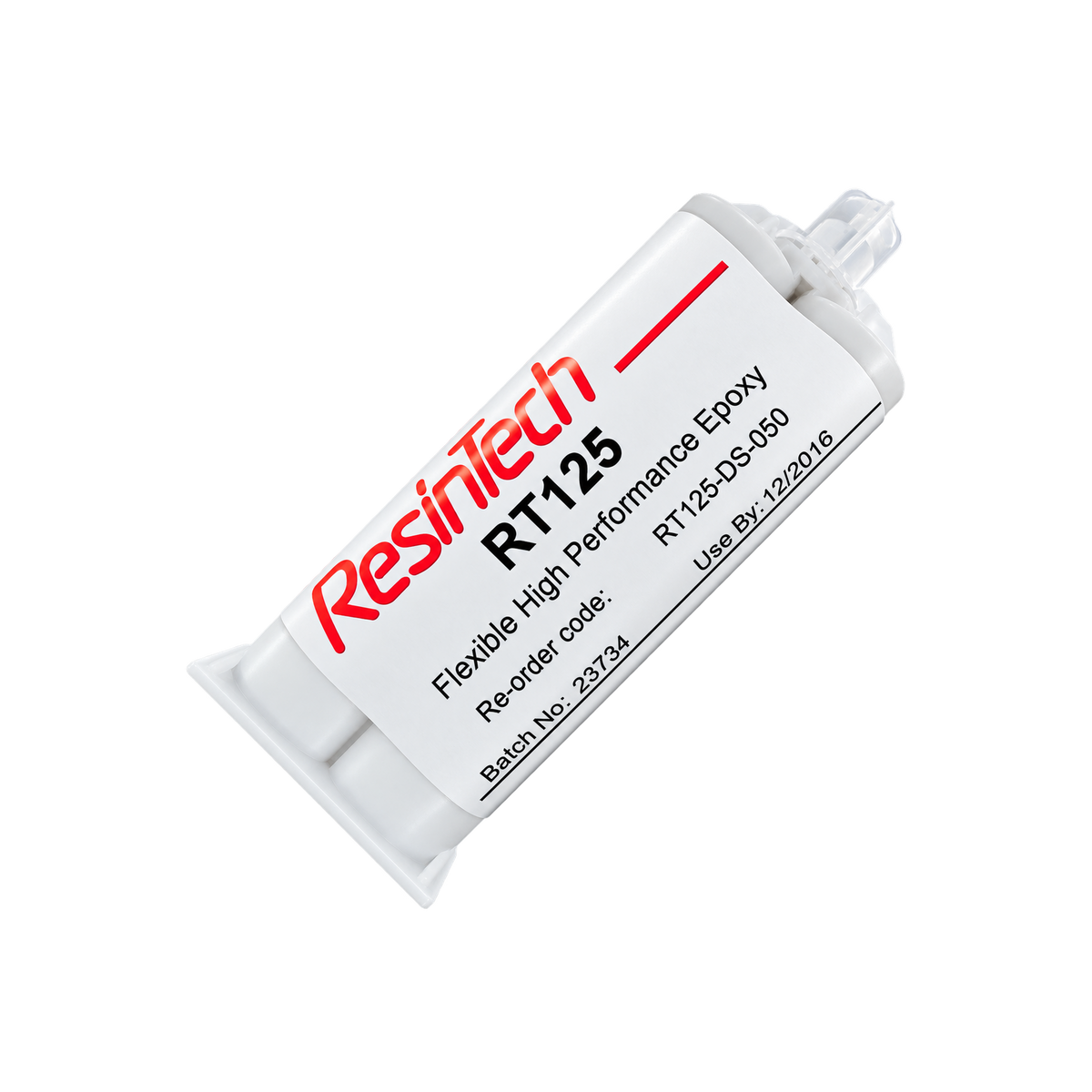 ResinTech RT125 Epoxy Adhesive, 50ml Cartridge for Boots & DR25