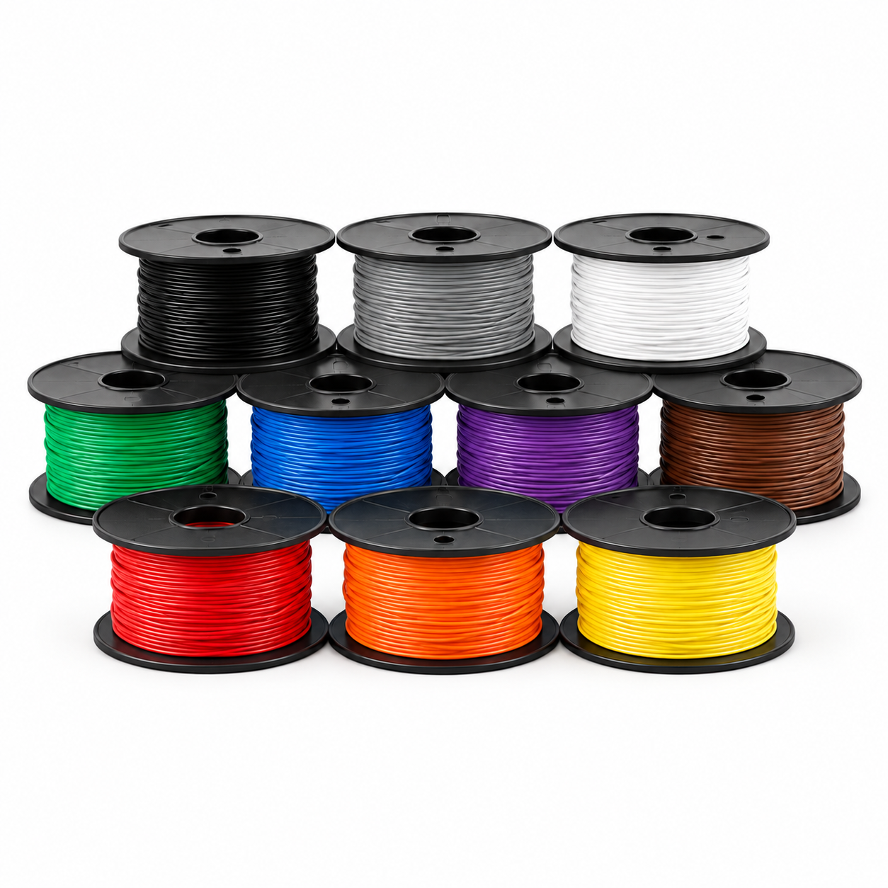 Tefzel Wire Starter Pack, 20 AWG - All 10 Colours x 10m